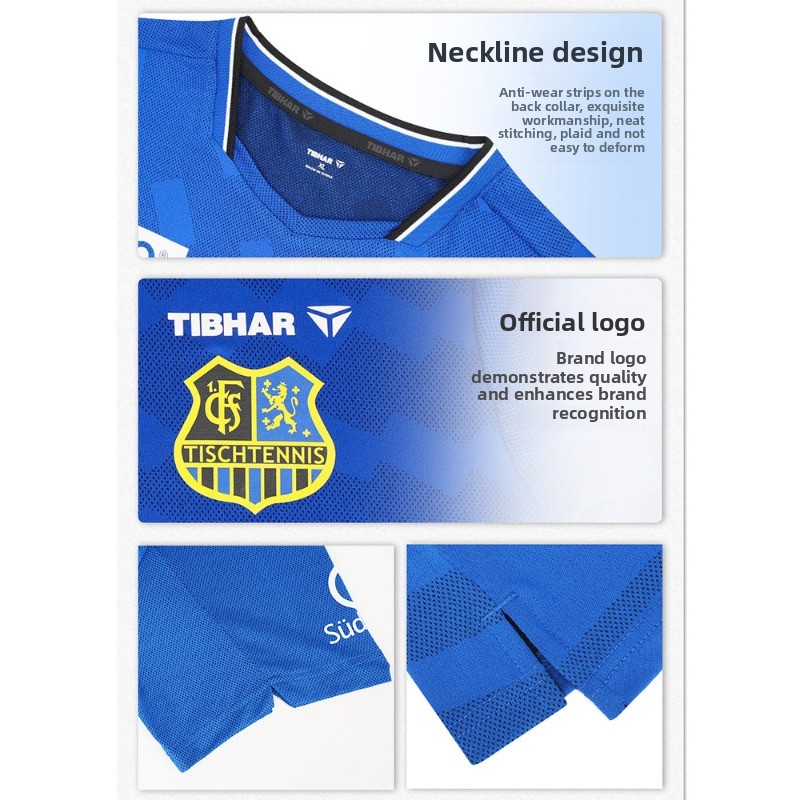 TIBHAR table tennis sportswear - Table Tennis Zhendong avis et prix