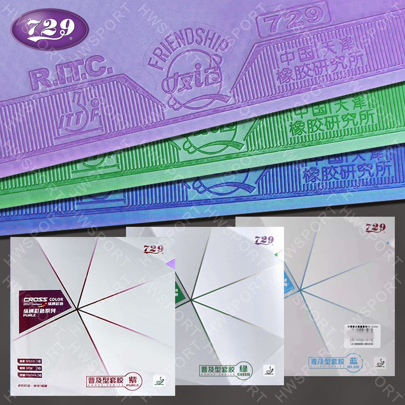 729 Cross Table Tennis Rubber  - Donic Table Tennis Ball avis et prix