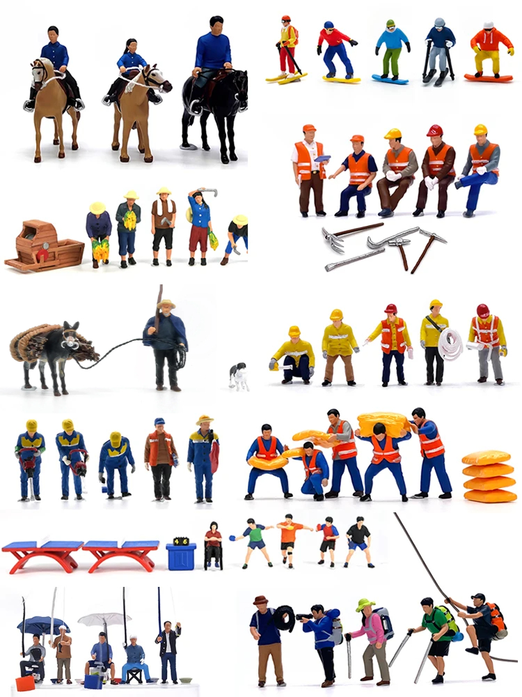 HO 1:87 Painted Figures HO Sca - Table Tennis For Sale avis et prix
